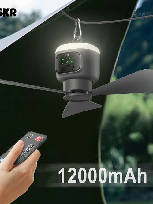 Ventilador LED Camping