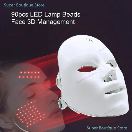 Mascarilla LED Facial 7 Colores