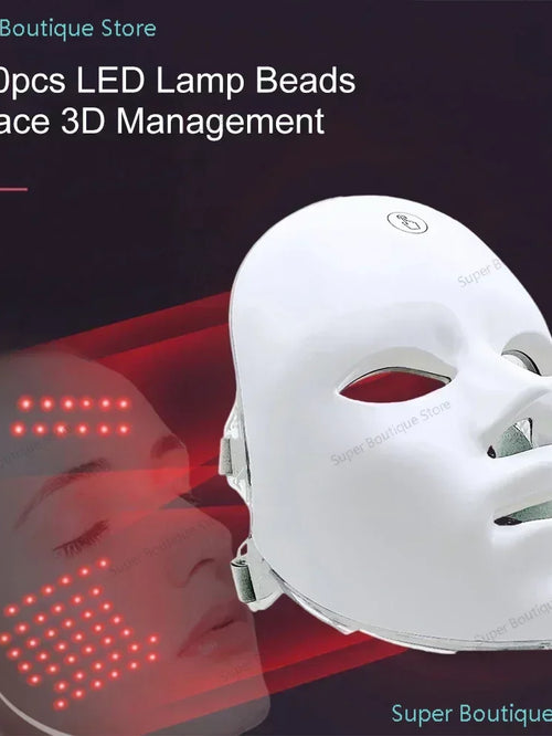 Mascarilla LED Facial 7 Colores